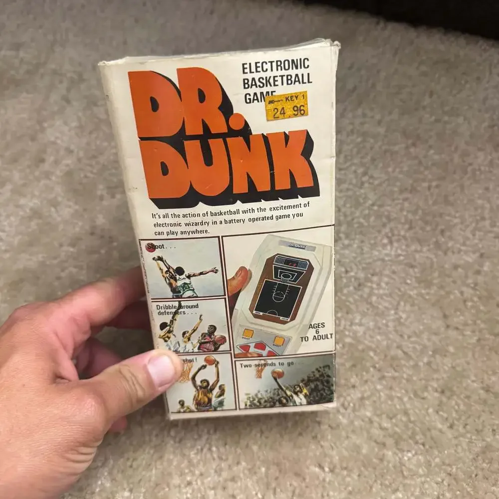 Dr. Dunk Basketball LED Handheld Electronic Arcade Video Game